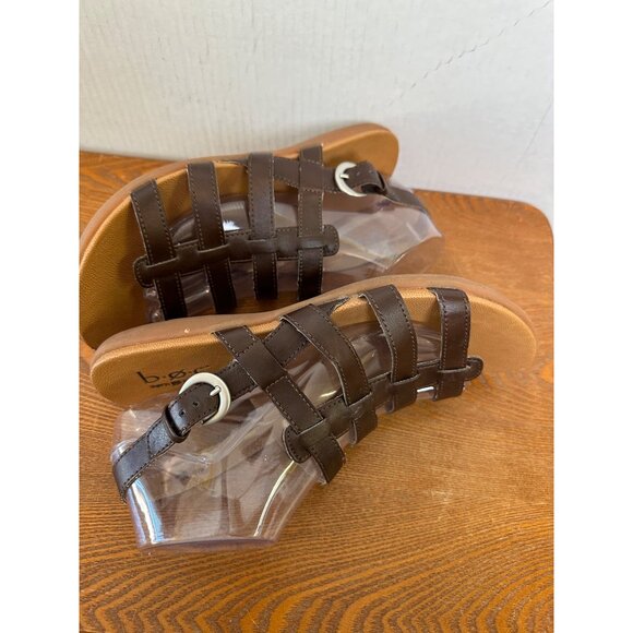 B.O.C. By Born Women's Gladiator Strappy Flat Sandal Brown  Size 10  Sku 2903 - Picture 10 of 13